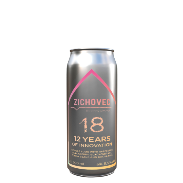 12 years innovation plechovka » Pivovar Zichovec