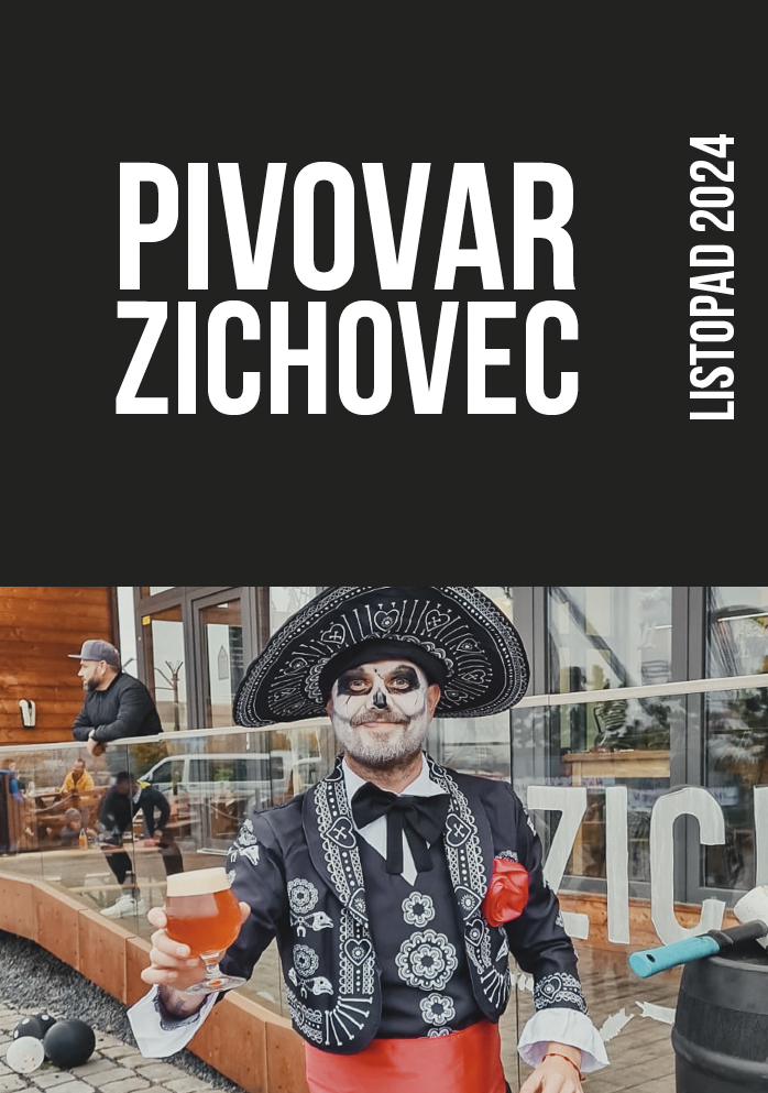 titulka listopad 2024 » Pivovar Zichovec