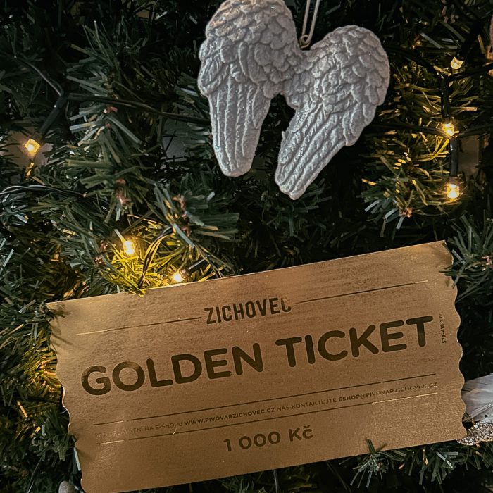 golden ticket ctverec » Pivovar Zichovec