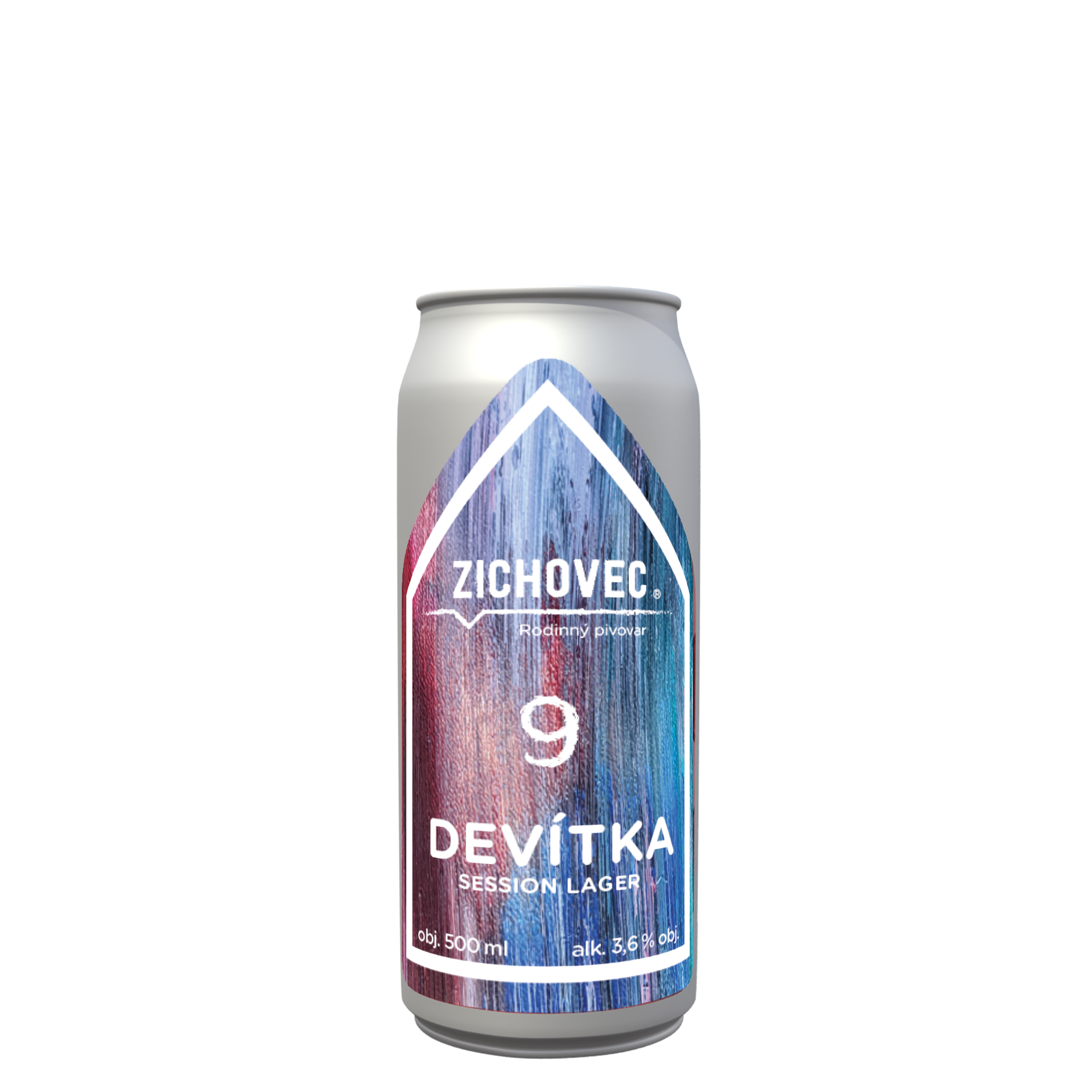 mockup plechovka devitka 9 » Pivovar Zichovec